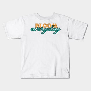 Bloom Everyday Cultivating Inner Growth Kids T-Shirt